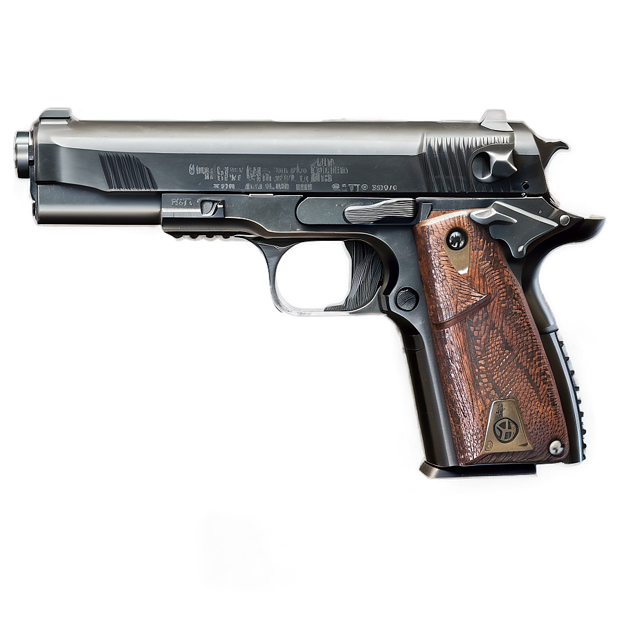 Semi-automatic Pistol Png 17