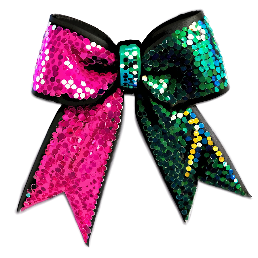 Sequin Cheer Bow Png 06212024