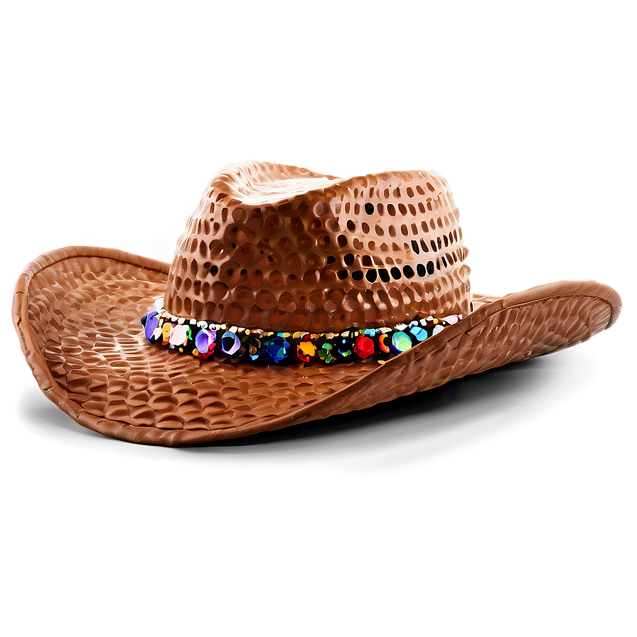 Sequin Cowboy Hat Png 35