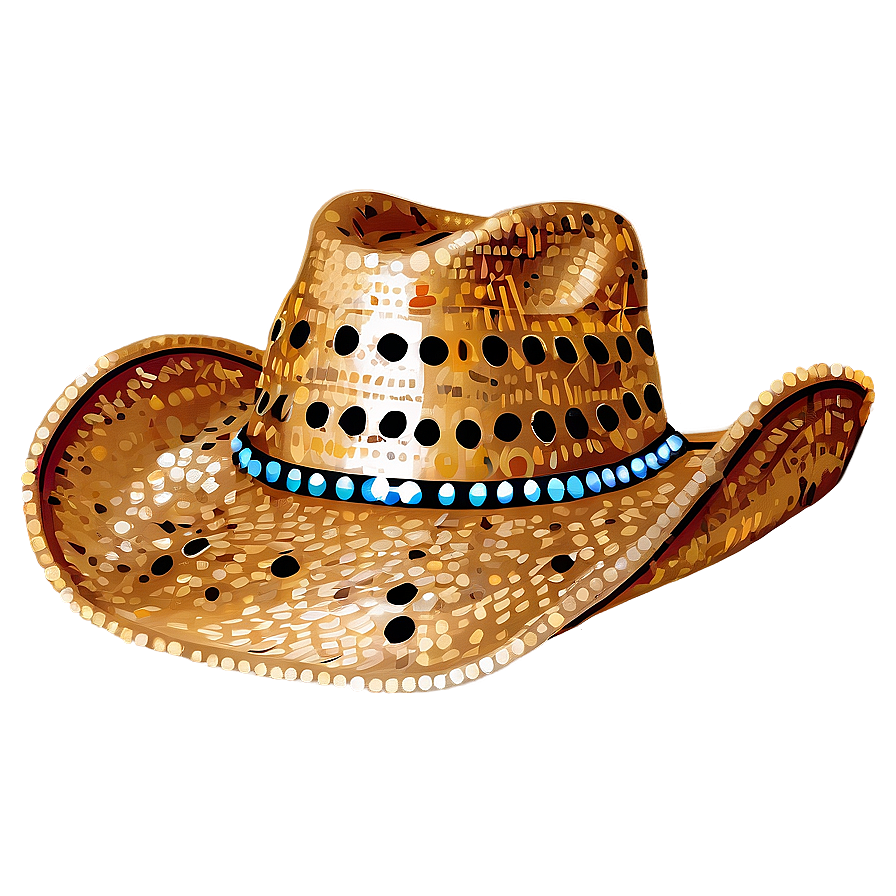 Sequin Cowboy Hat Png 76