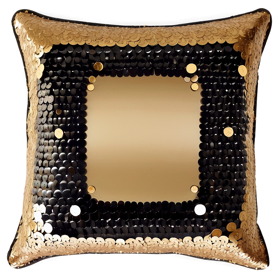 Sequin Throw Pillow Png 06282024