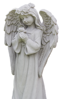 Serene Angel Statue