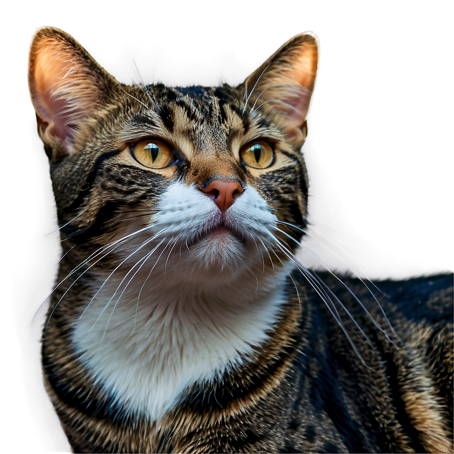 Serene Cat Gaze Png 10