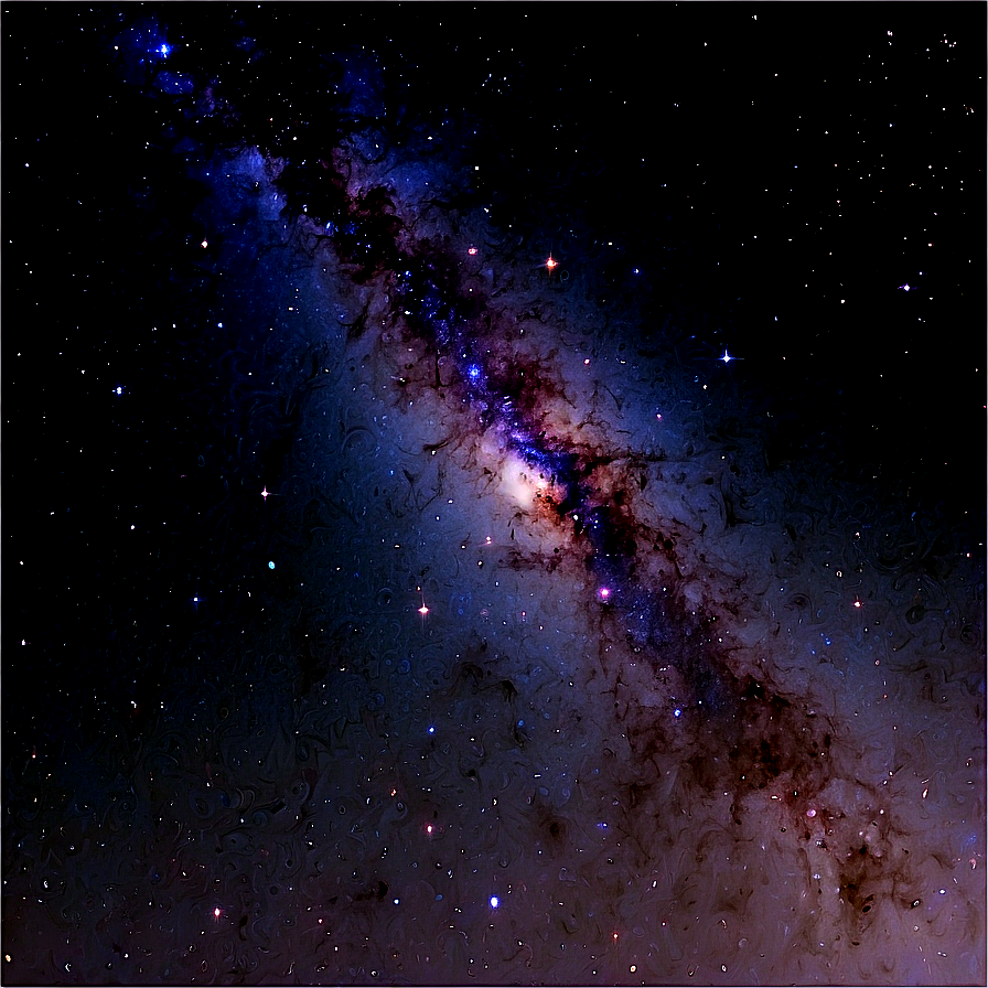 Serene Galaxy Stars Panorama Png Qky