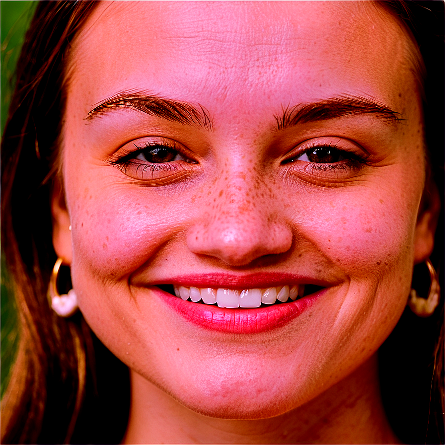 Serene Grin Image Png 87