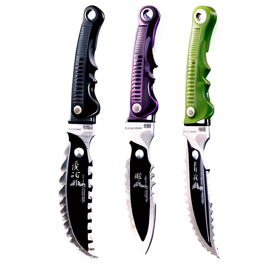 Serrated Knife Png 22