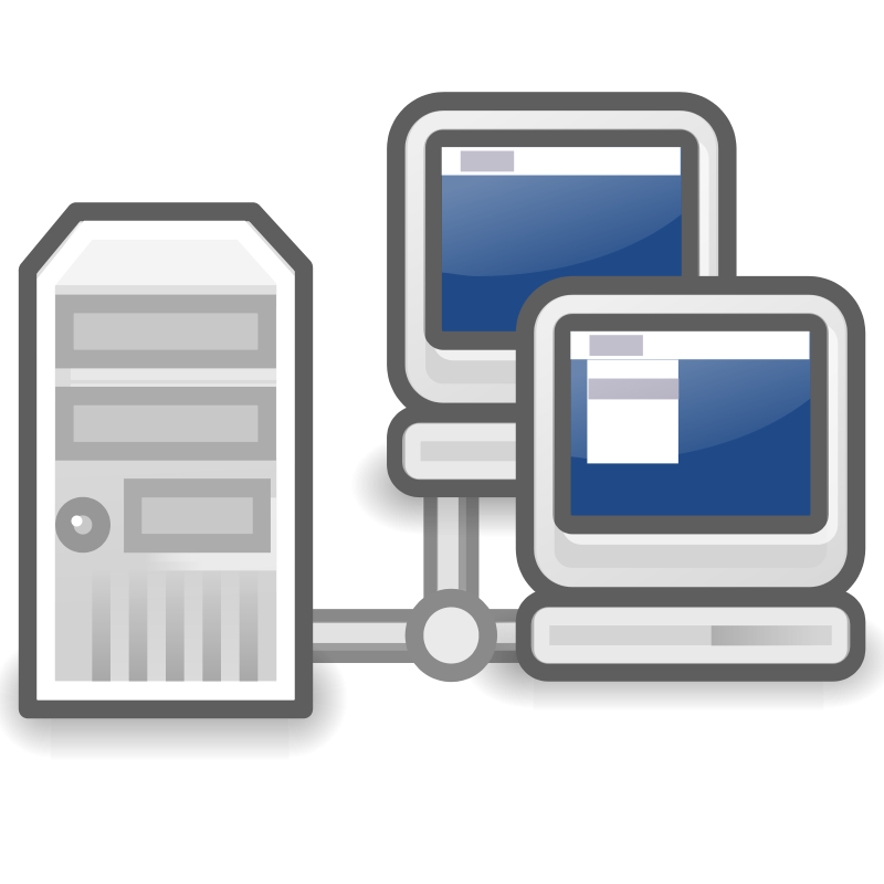 Server Connected Computers Icon