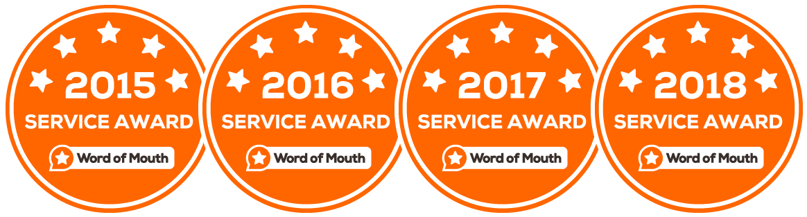 Service Award Badges2015to2018