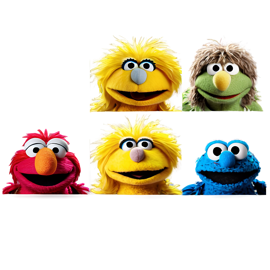 Sesame Street Muppets Png Vjt