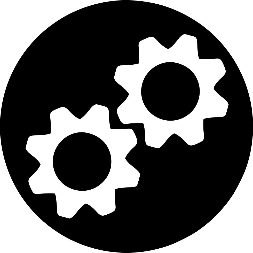 Settings Gear Icon Vector