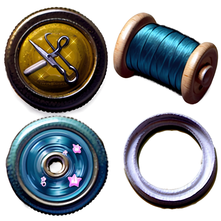 Sewing Kit Items Png 56