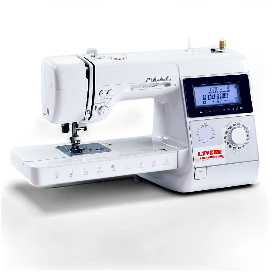 Sewing Machine With Lcd Display Png Bks35