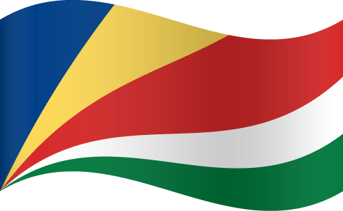 Seychelles National Flag Waving