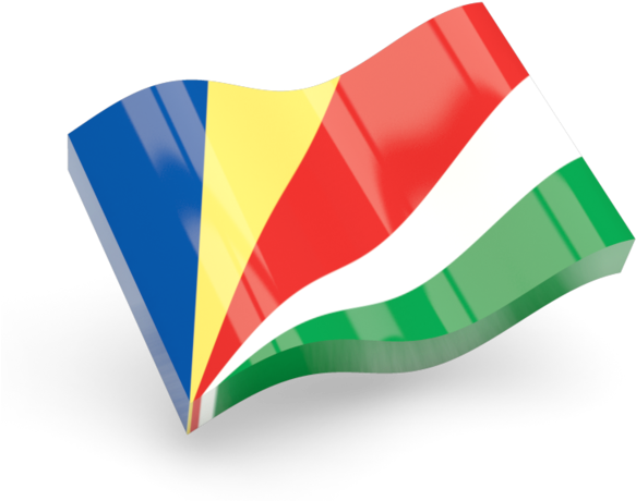 Seychelles National Flag Waving