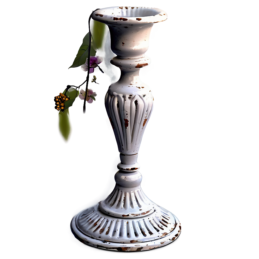 Shabby Chic Candlestick Png Kfq