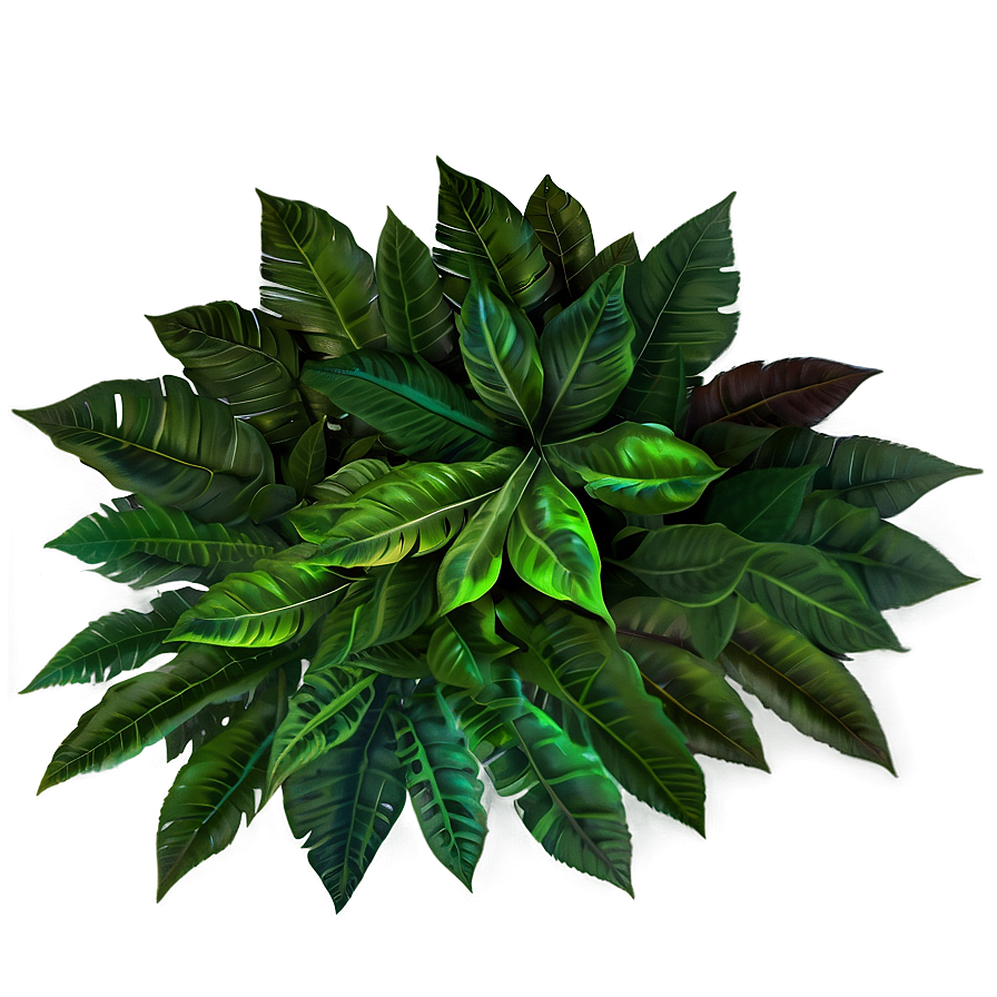 Shaded Leaves Pile Png 64