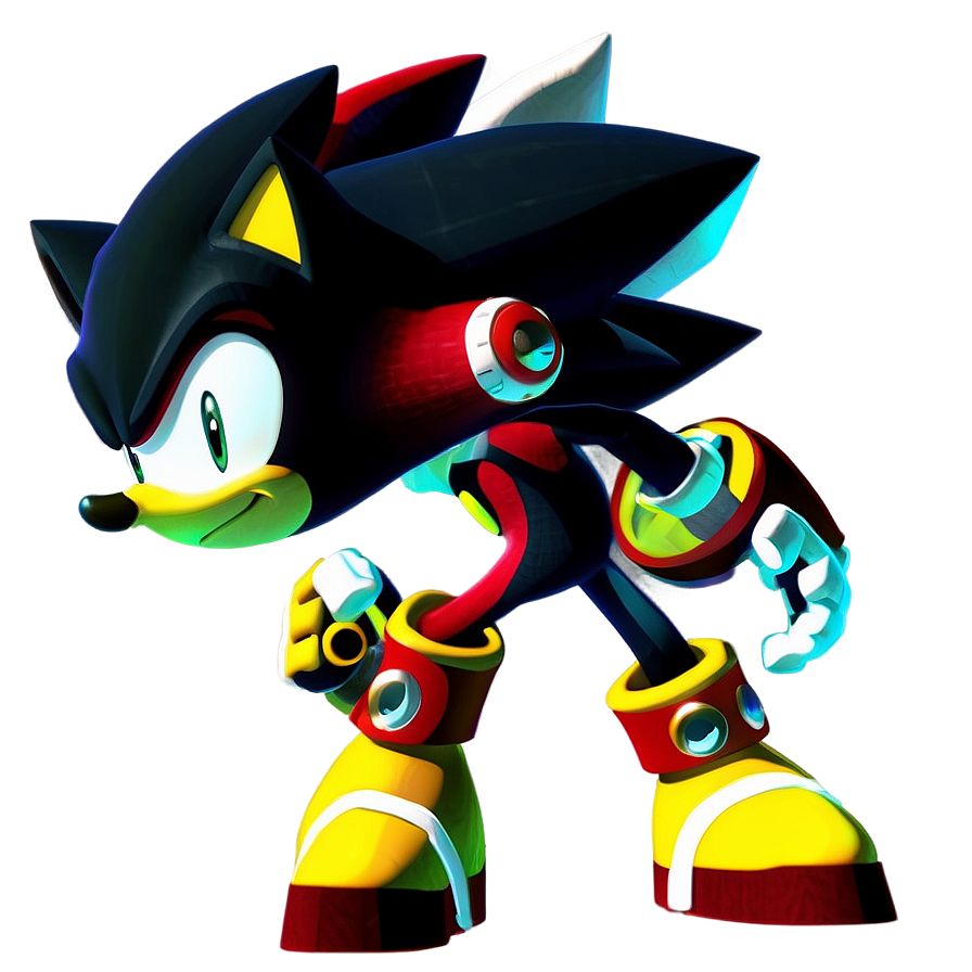 Shadow The Hedgehog 3d Model Png Amc11