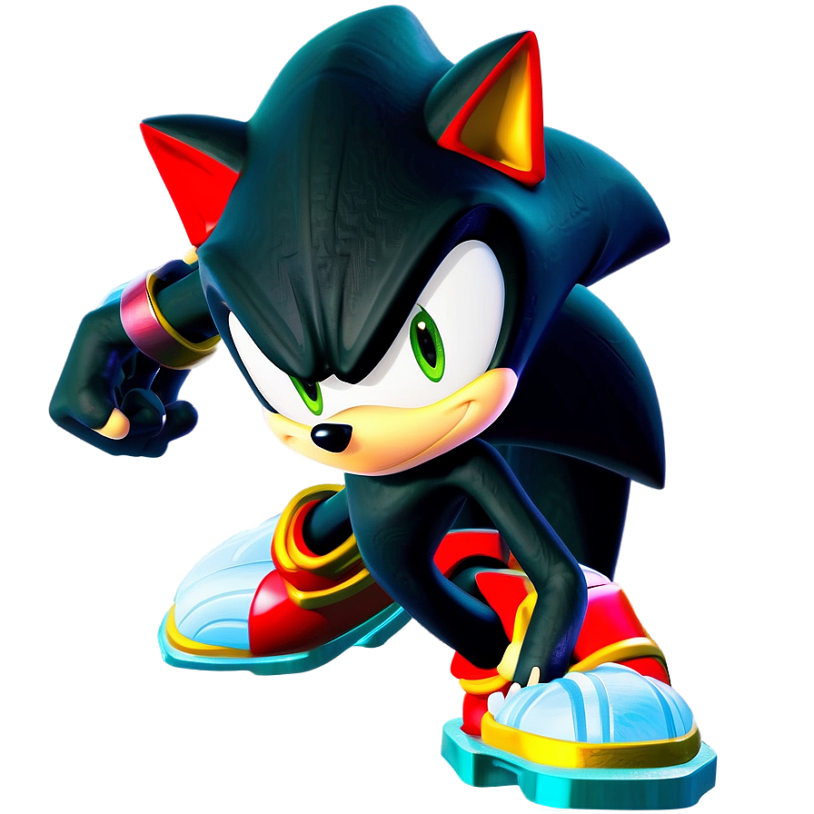 Shadow The Hedgehog Battle Stance Png 35