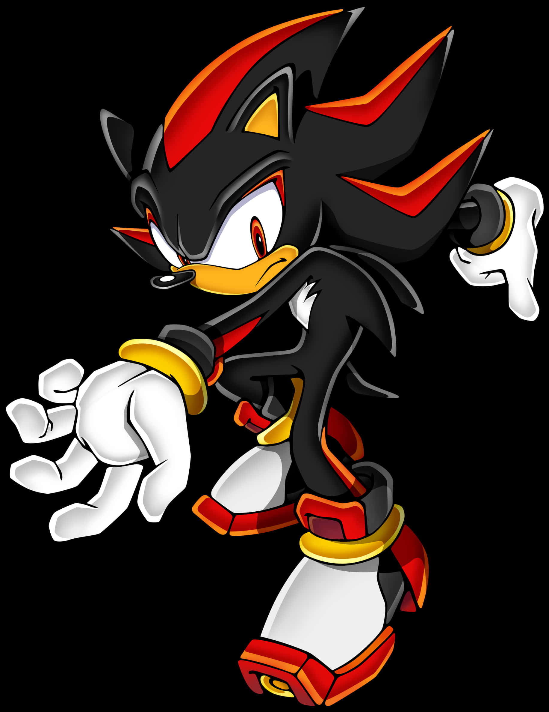 Shadow The Hedgehog Character Art