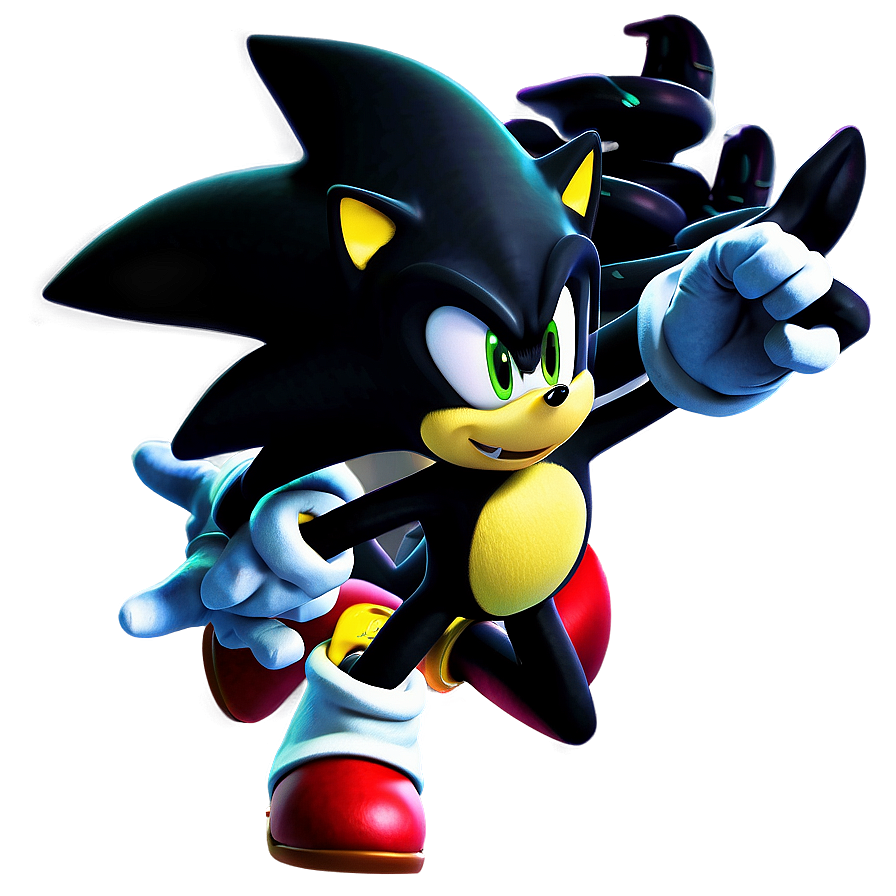 Shadow The Hedgehog Running Png Xii