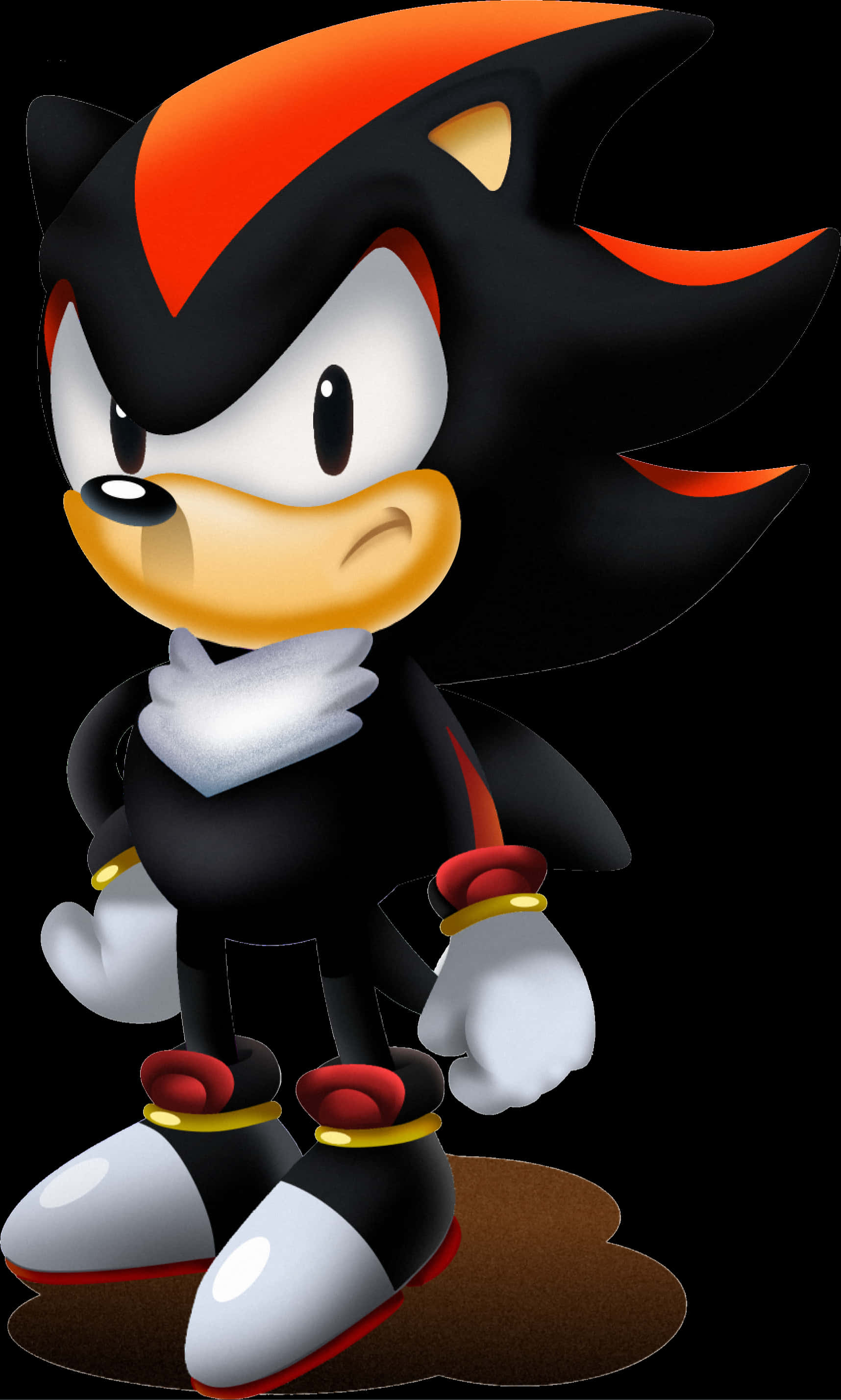 Shadow The Hedgehog Standing