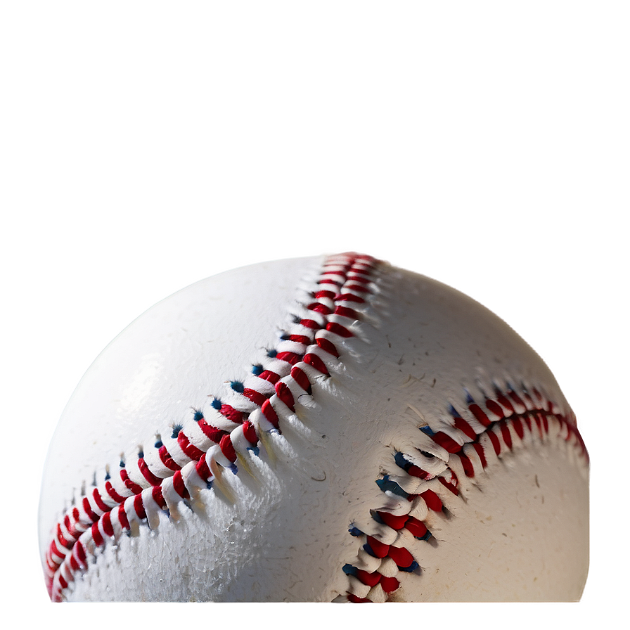 Shadowed Baseball Seams Illustration Png 06282024