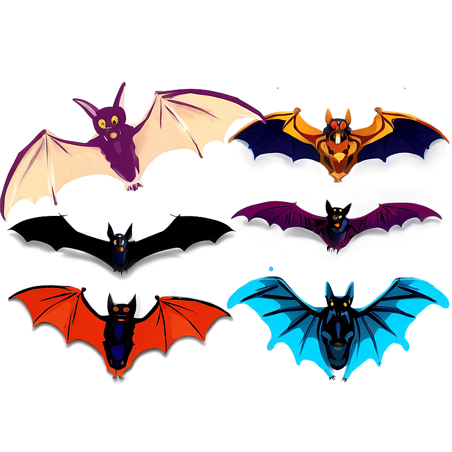 Shadowy Bats Png Ygr