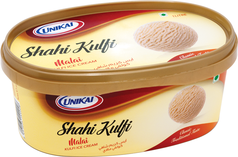 Shahi Kulfi Malai Ice Cream Container