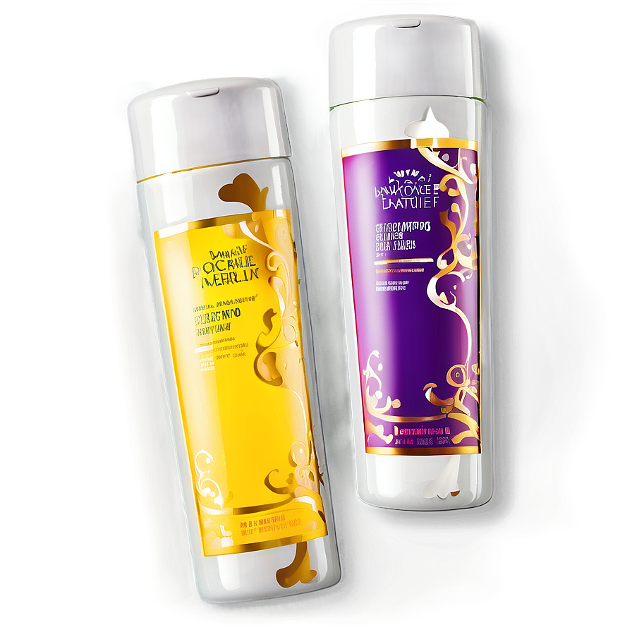 Shampoo And Conditioner Bottle Png Qwa