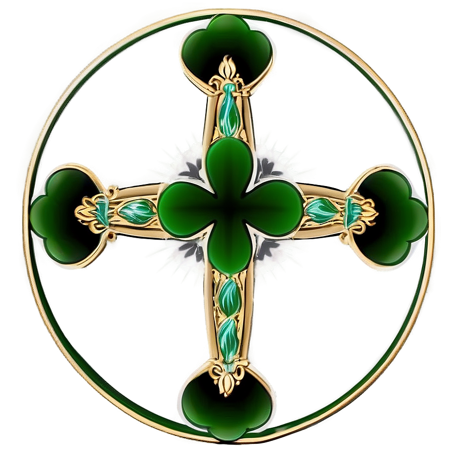 Shamrock Compass Rose Png Dty