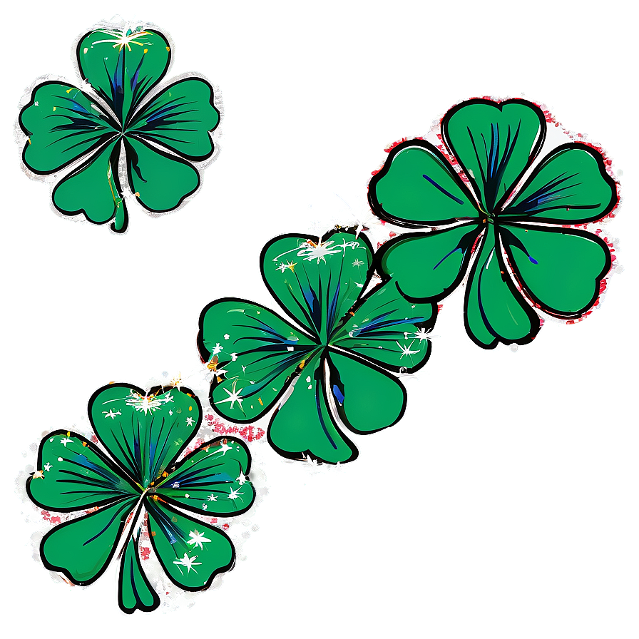 Shamrock Firework Explosion Png Ets