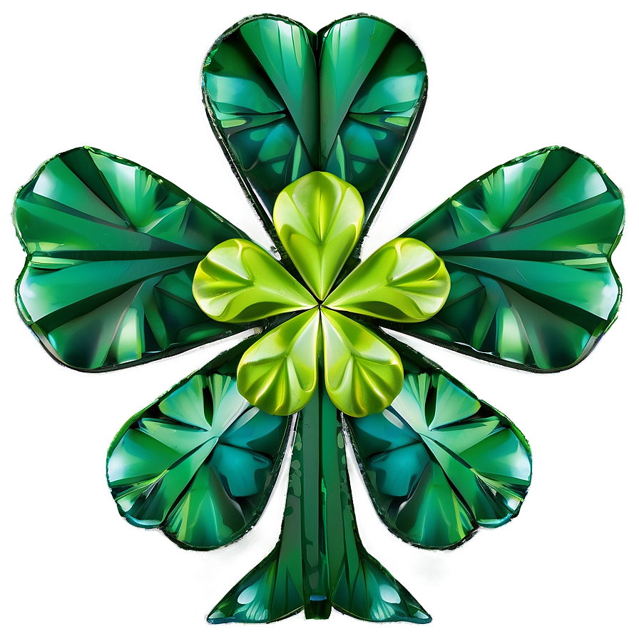 Shamrock Origami Png 05242024