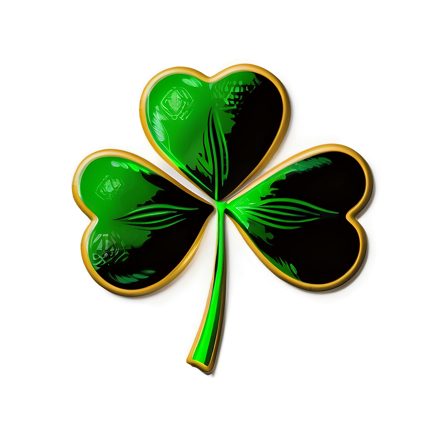 Shamrock With Crown Png 05242024