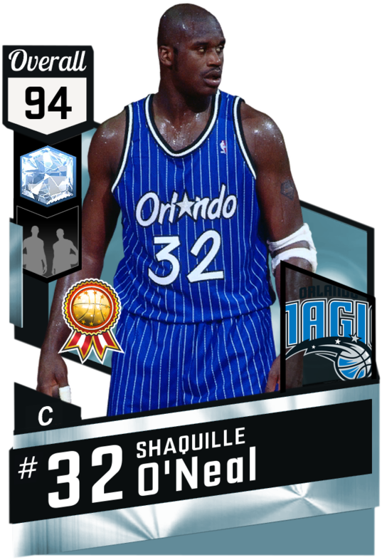 Shaq Orlando Magic Card94 Overall