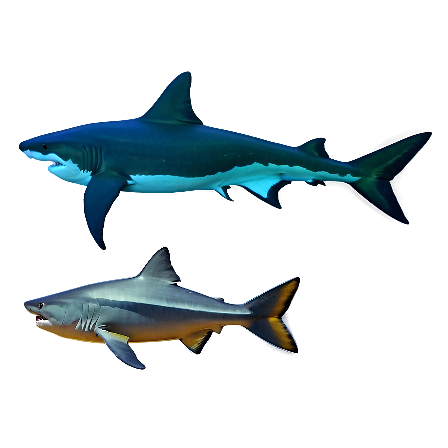 Shark And Fish Transparent Png Gbi18