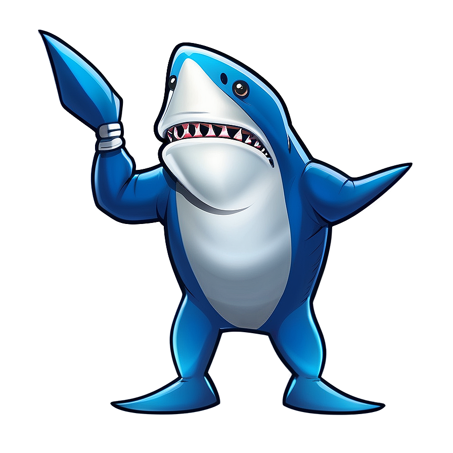 Shark Mascot Logo Png 05032024