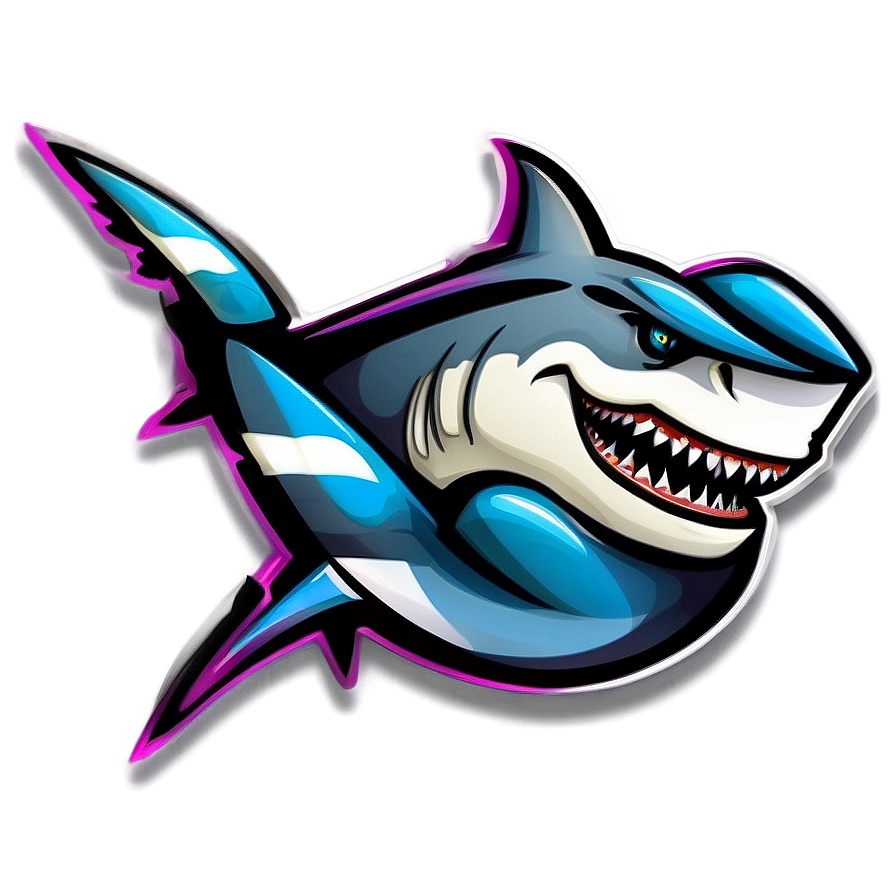 Shark Mascot Logo Png Kgo29