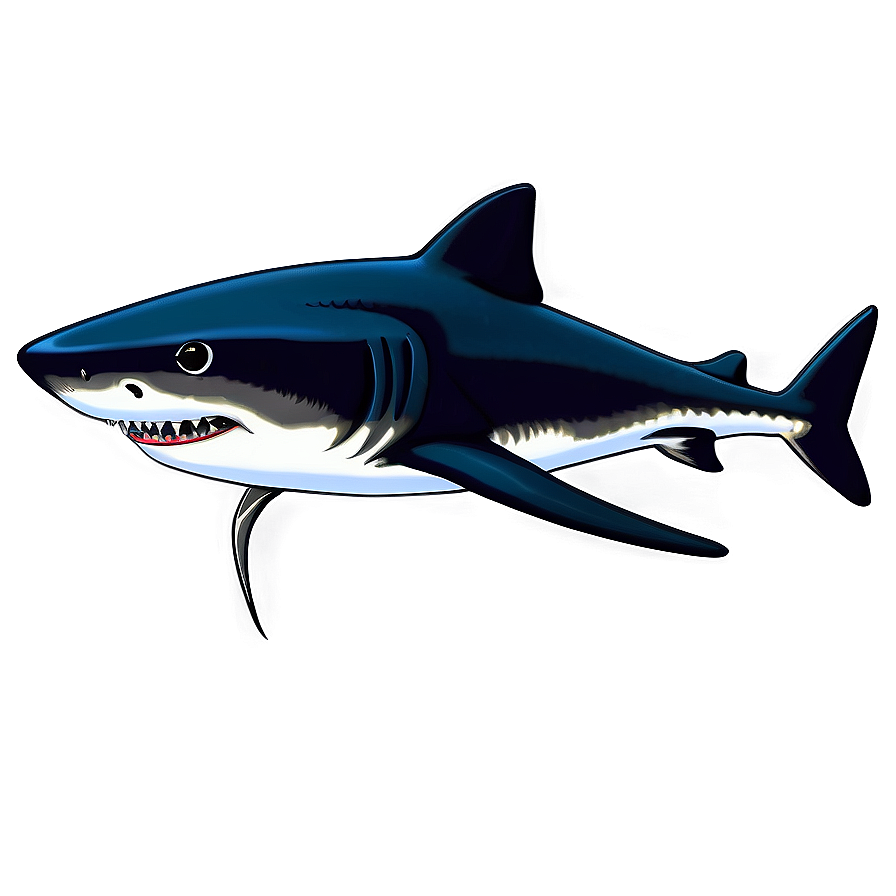 Shark With Sunglasses Png 05032024