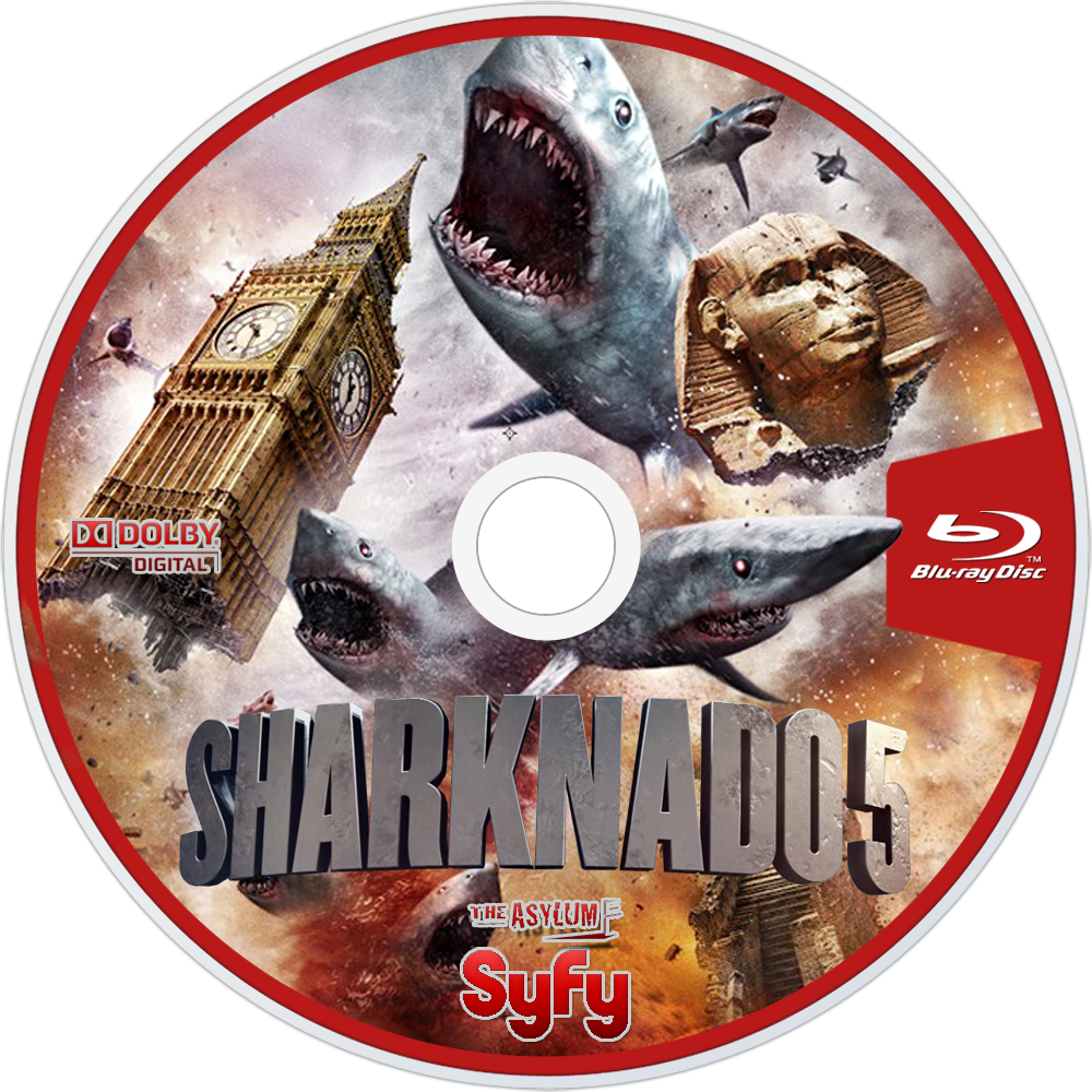 Sharknado5 Bluray Disc Design