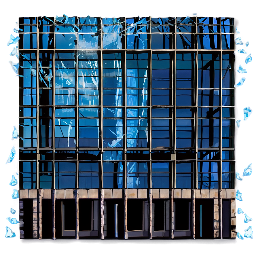 Shattered Glass Building Png Tgk24