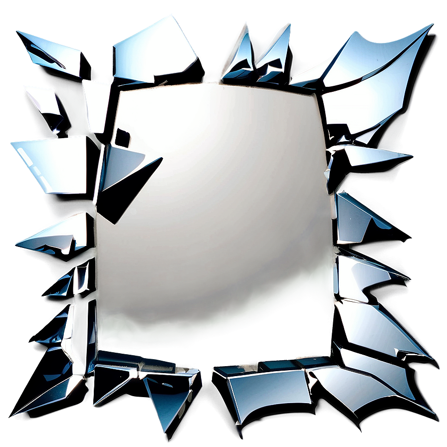 Shattered Mirror Abstract Png 06132024