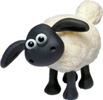 Shaunthe Sheep Cartoon Character