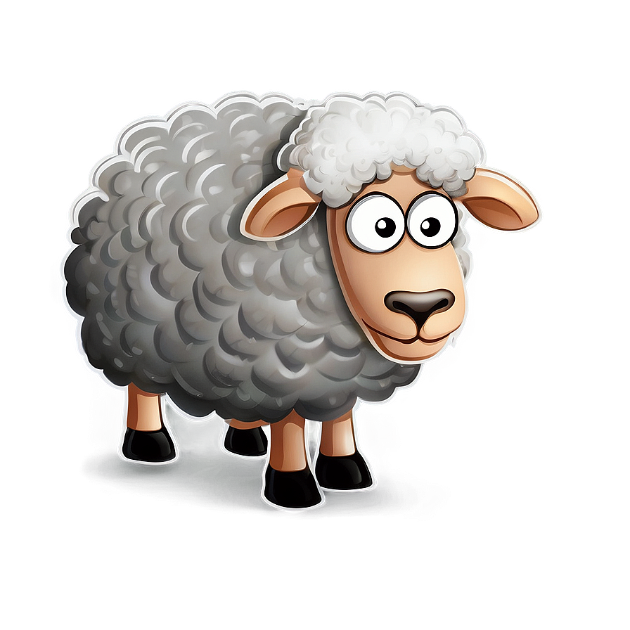 Sheep Cartoon Character Png 05232024