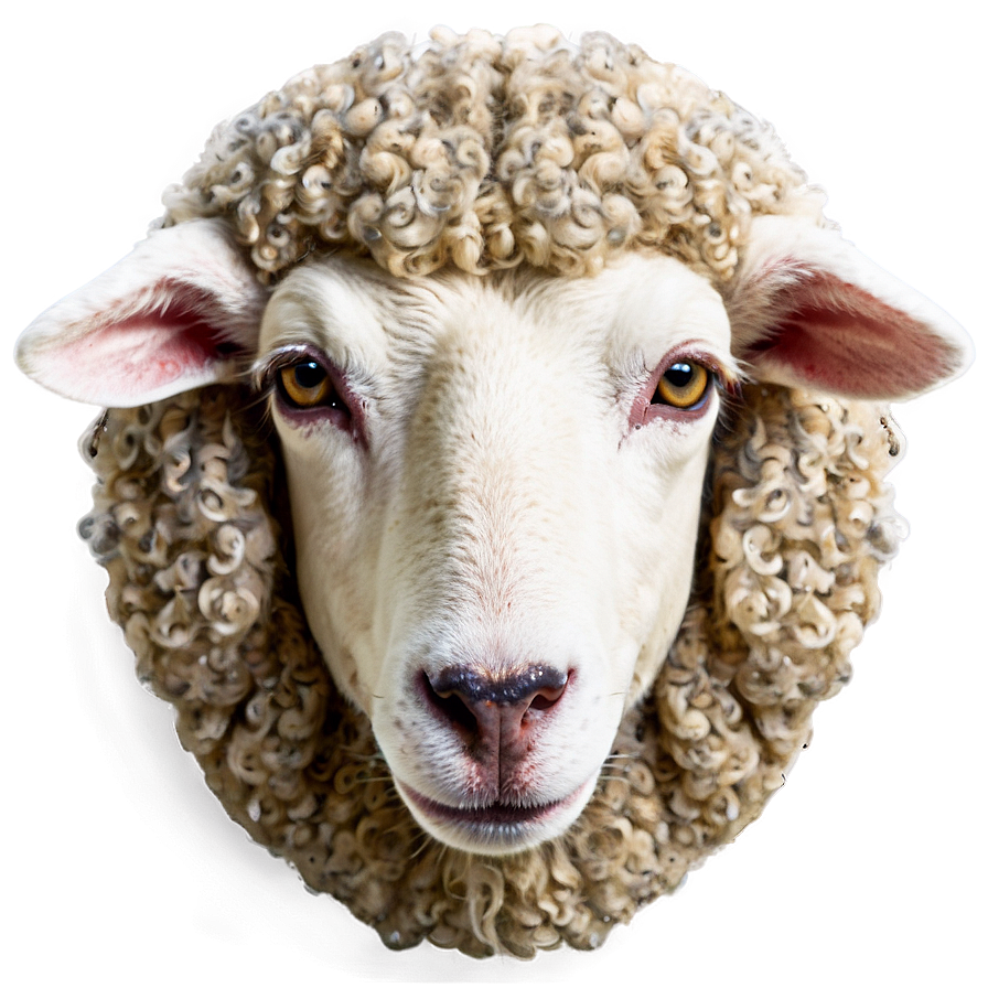 Sheep Face Png 05232024