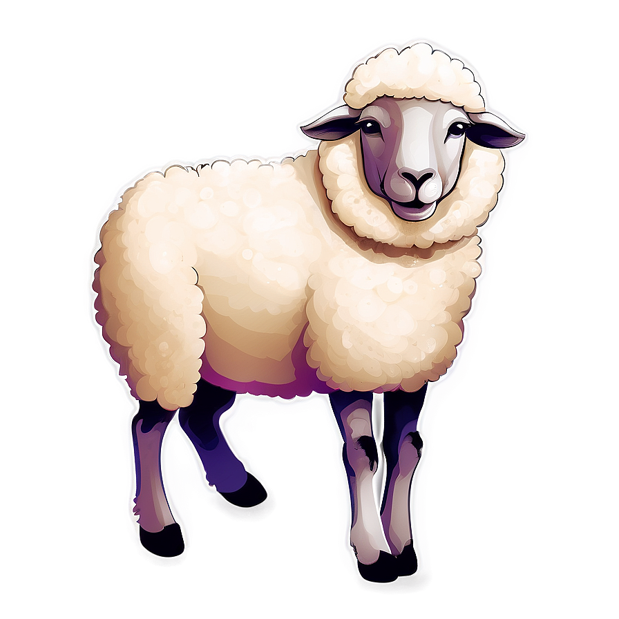 Sheep Illustration Png Pne13