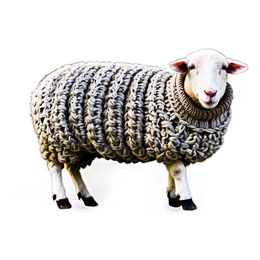 Sheep In Sweater Png Msv