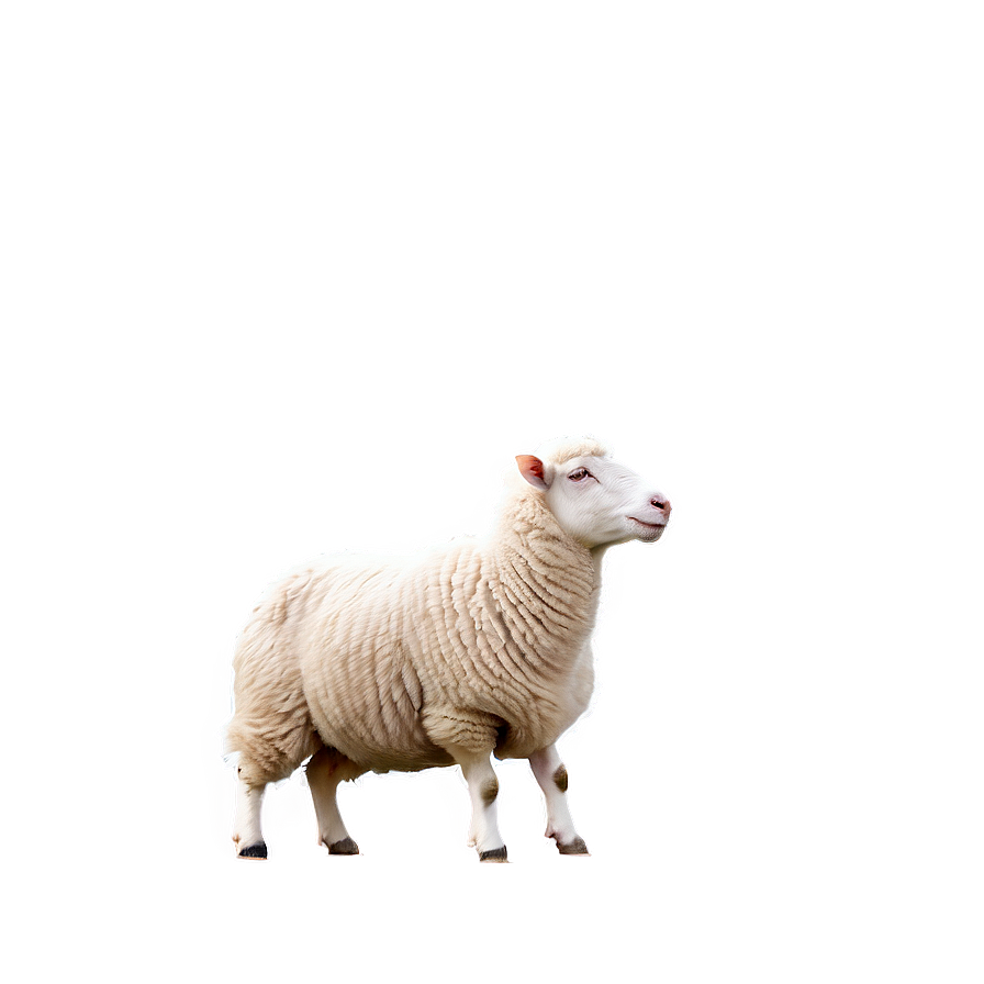 Sheep With Wool Png Mjr9