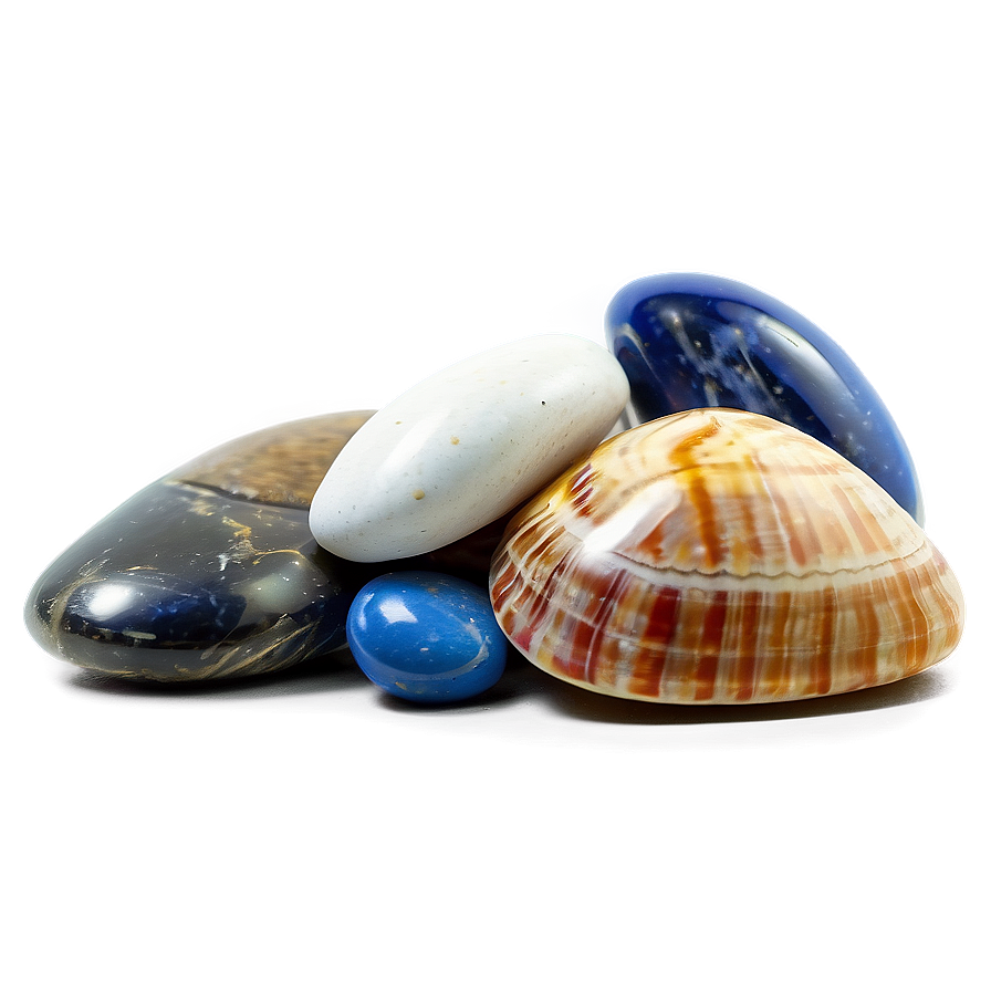 Shell And Beach Pebbles Png Gpx45