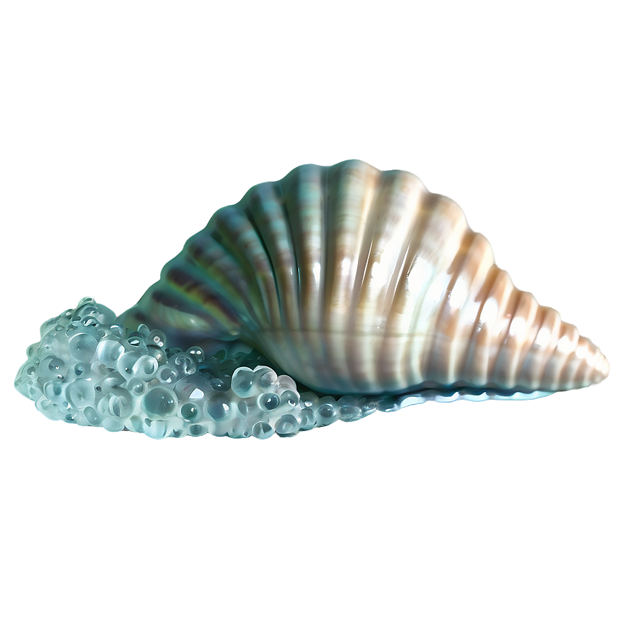 Shell With Sea Foam Png 39