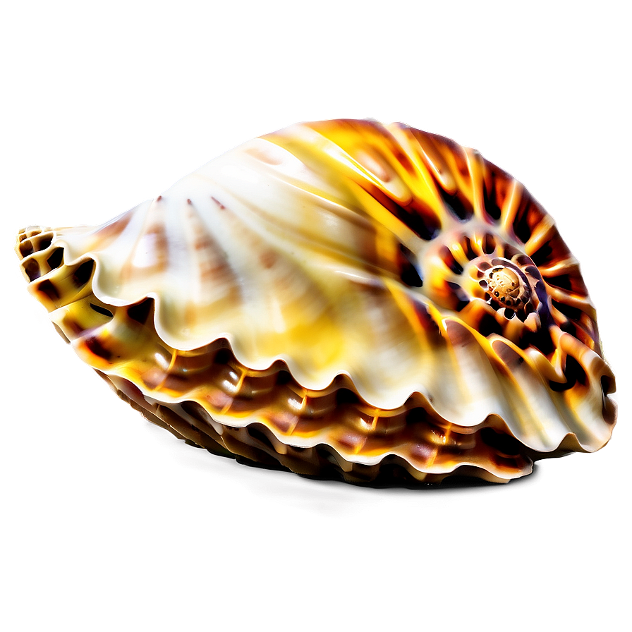 Shell With Waves Png Xnc63